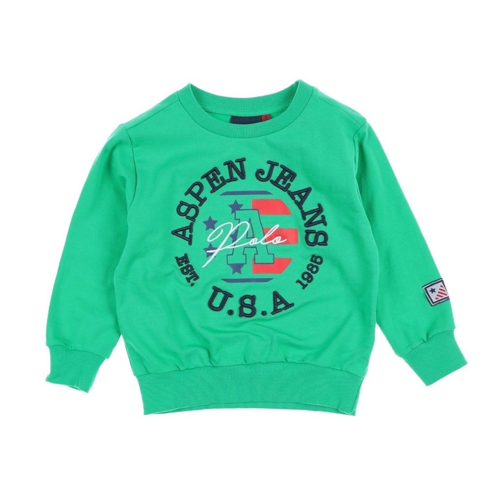 NWT Aspen Polo Club Green Toddler Sweatshirt 3T